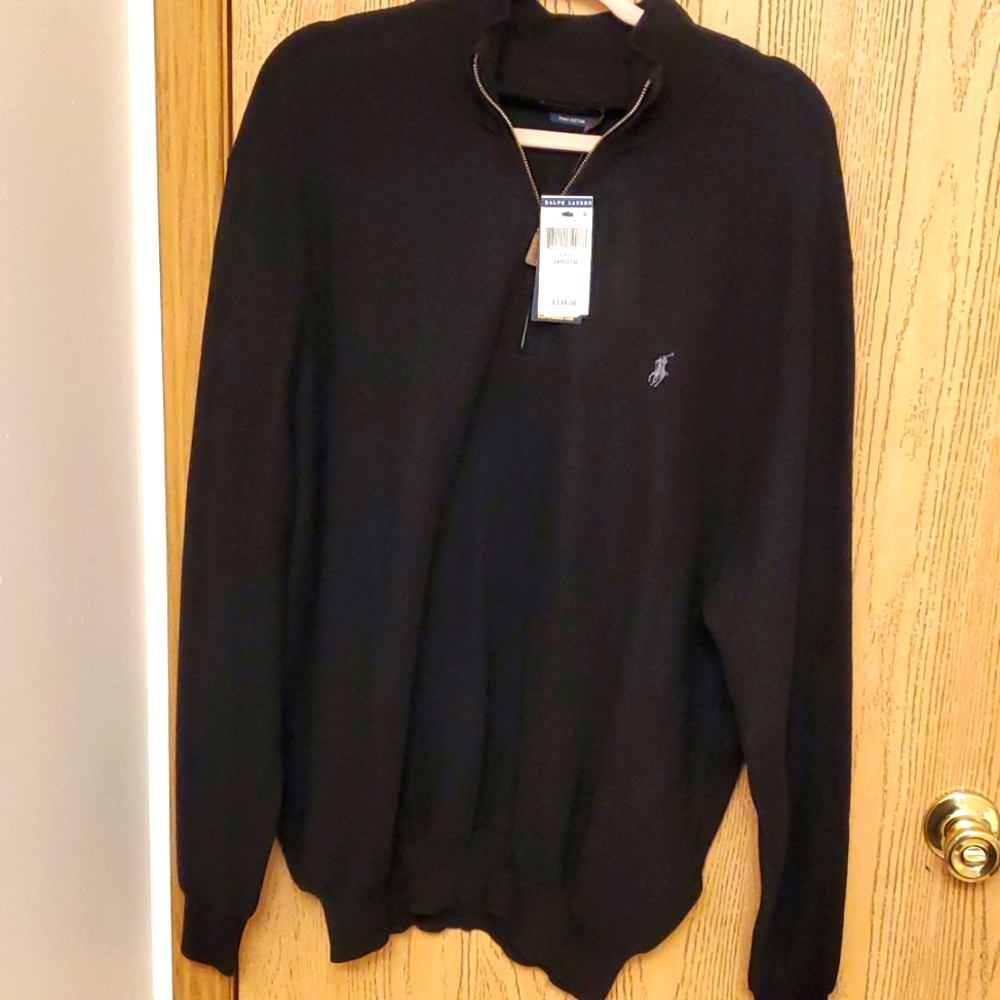 Black Ralph Lauren sweater